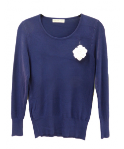 Pull col rond femme 