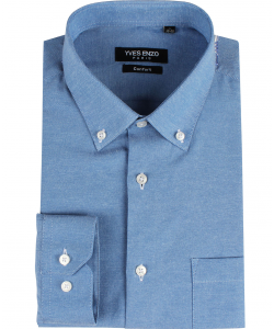 chemise oxford bleu de ville