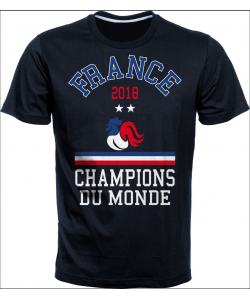 Tshirt H France 2 etoiles